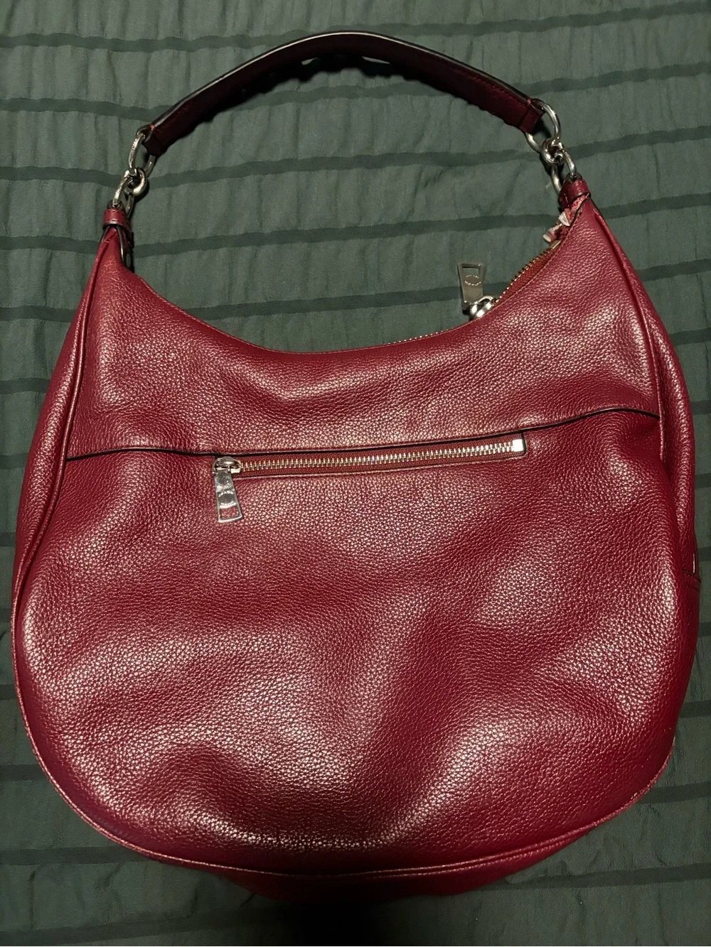Coach Harley Hobo Shoulder Bag in Burgandy